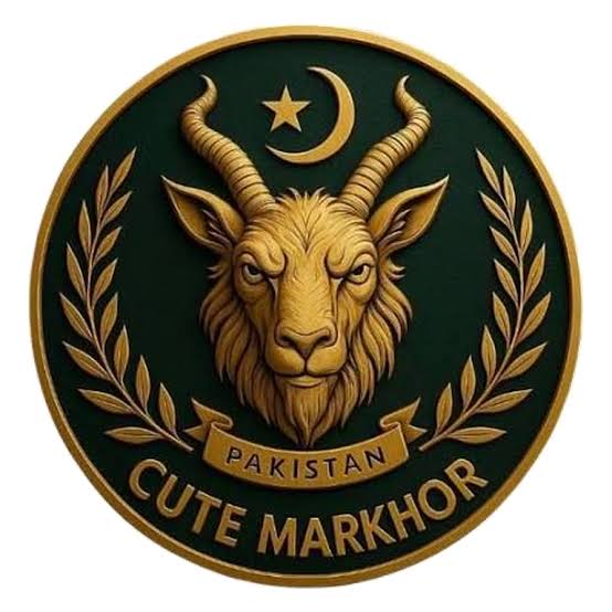 Cute Markhor official logo