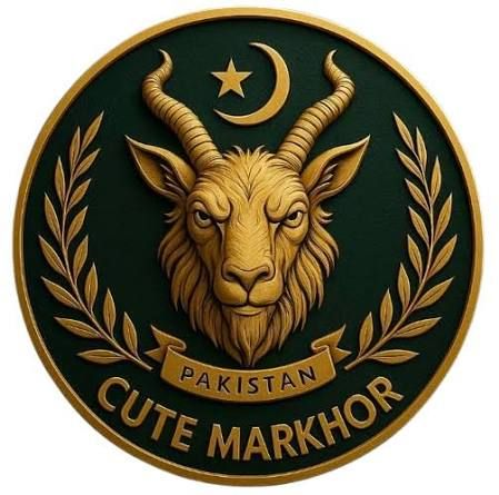 Cute Markhor official logo